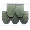 Cheap Price Natural Green Roofing Slate Tile U Shape in China
